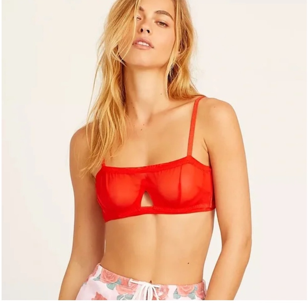 We are HAH Wired Bra in Blood Orange
